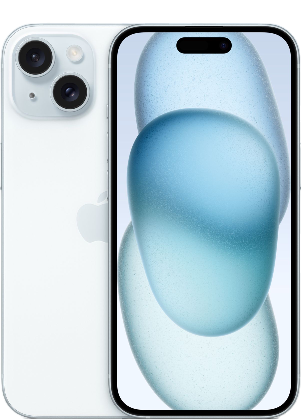 iPhone 15 256 GB (nano-SIM+nano-SIM), голубой