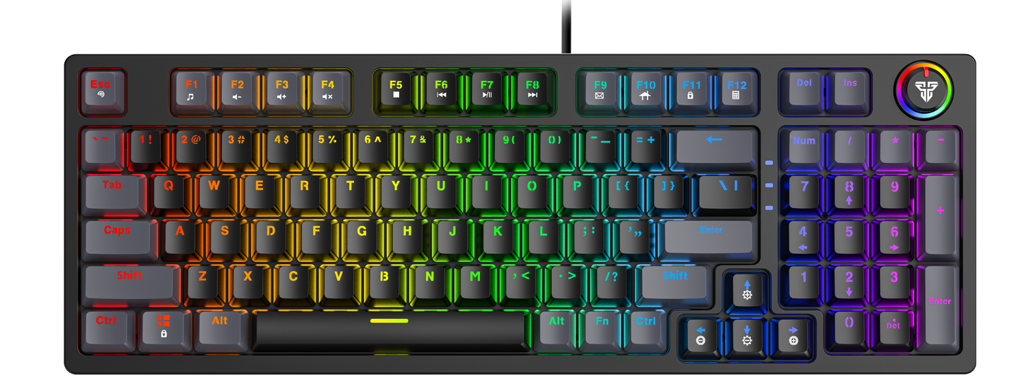 Игровая клавиатура Fantech ATOM96 MK890 механическая, черный 