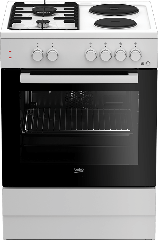 Комбинированная плита BEKO FSE64010DW, белый