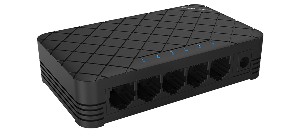 Коммутатор Ruijie Reyee RG-ES05G 5 портов 1000 Мбит/с, черный 