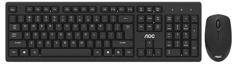 Комплект клавиатура + мышь AOC KM210, черный