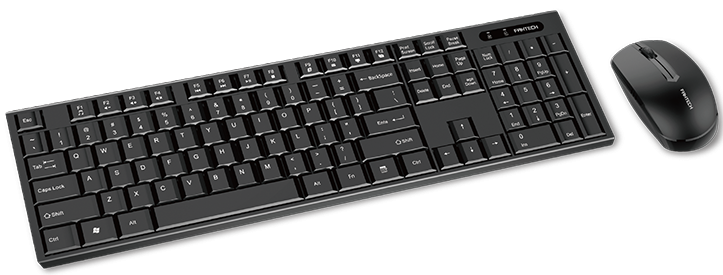 Комплект клавиатура + мышь Fantech WK-893, черный 