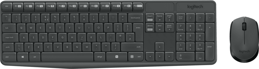 Комплект клавиатура + мышь Logitech Wireless Combo MK235