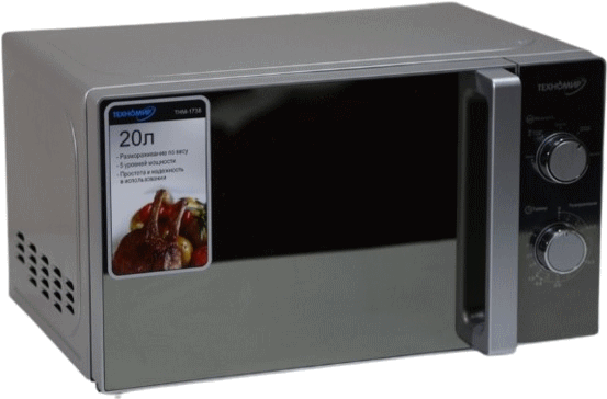 Микроволновая печь Техномир THM-1738, серебристый