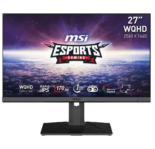 Монитор MSI G272QPF, 27 дюйм. 