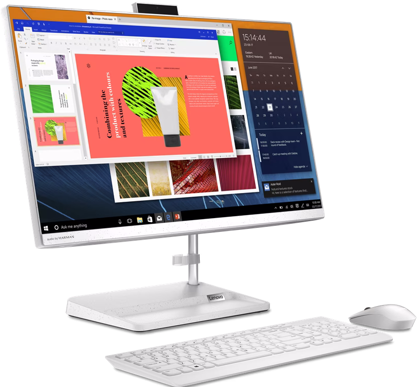 Моноблок Lenovo IdeaCentre AIO 3 24ALC6 (F0G100GSRK) AMD Ryzen 3 5300U/AMD Radeon Graphics/23.8"/1920x1080/8 GB/256 GB SSD