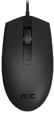 Мышь Aoc MS100 1600DPI, черный