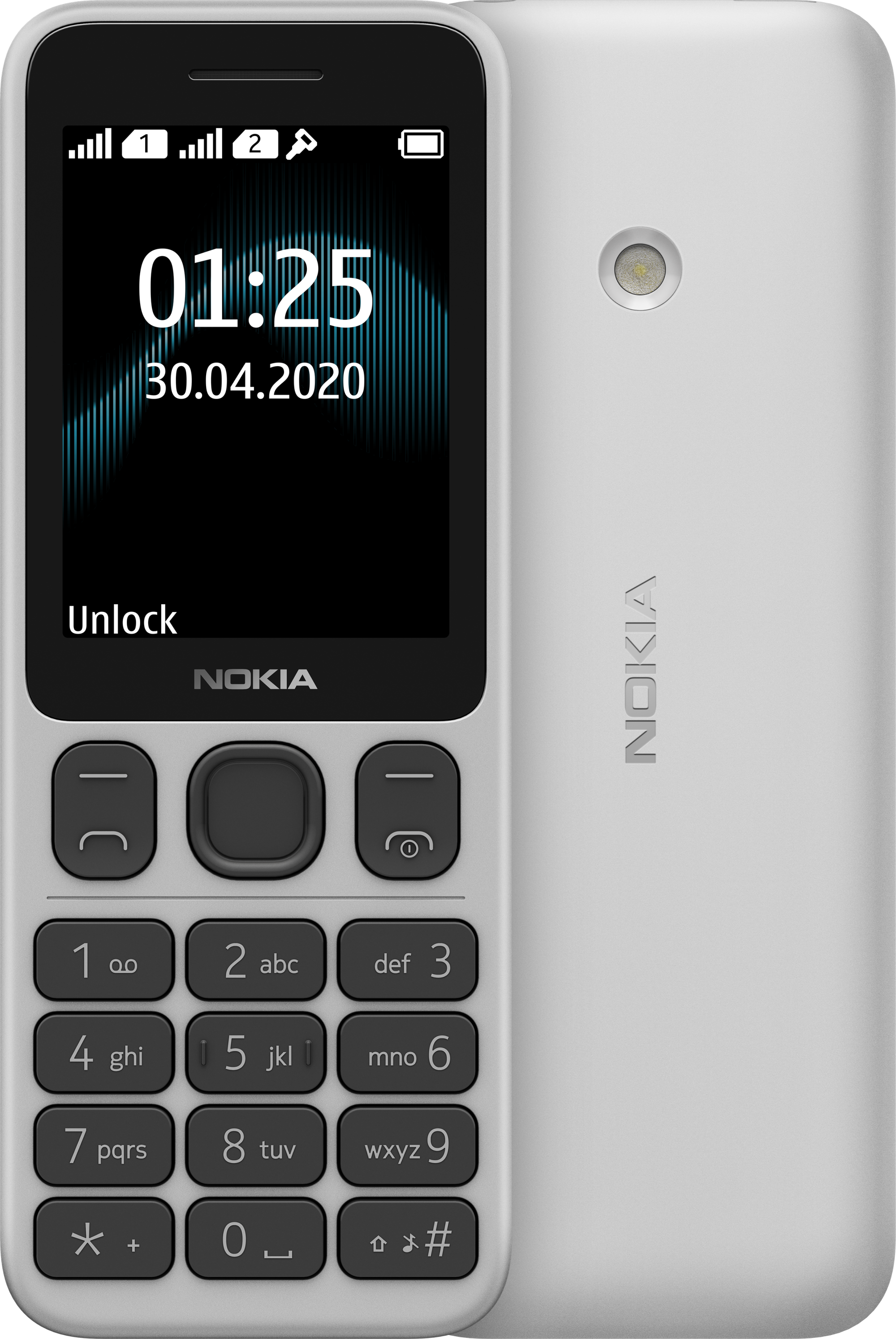 Nokia 125 Dual Sim, белый