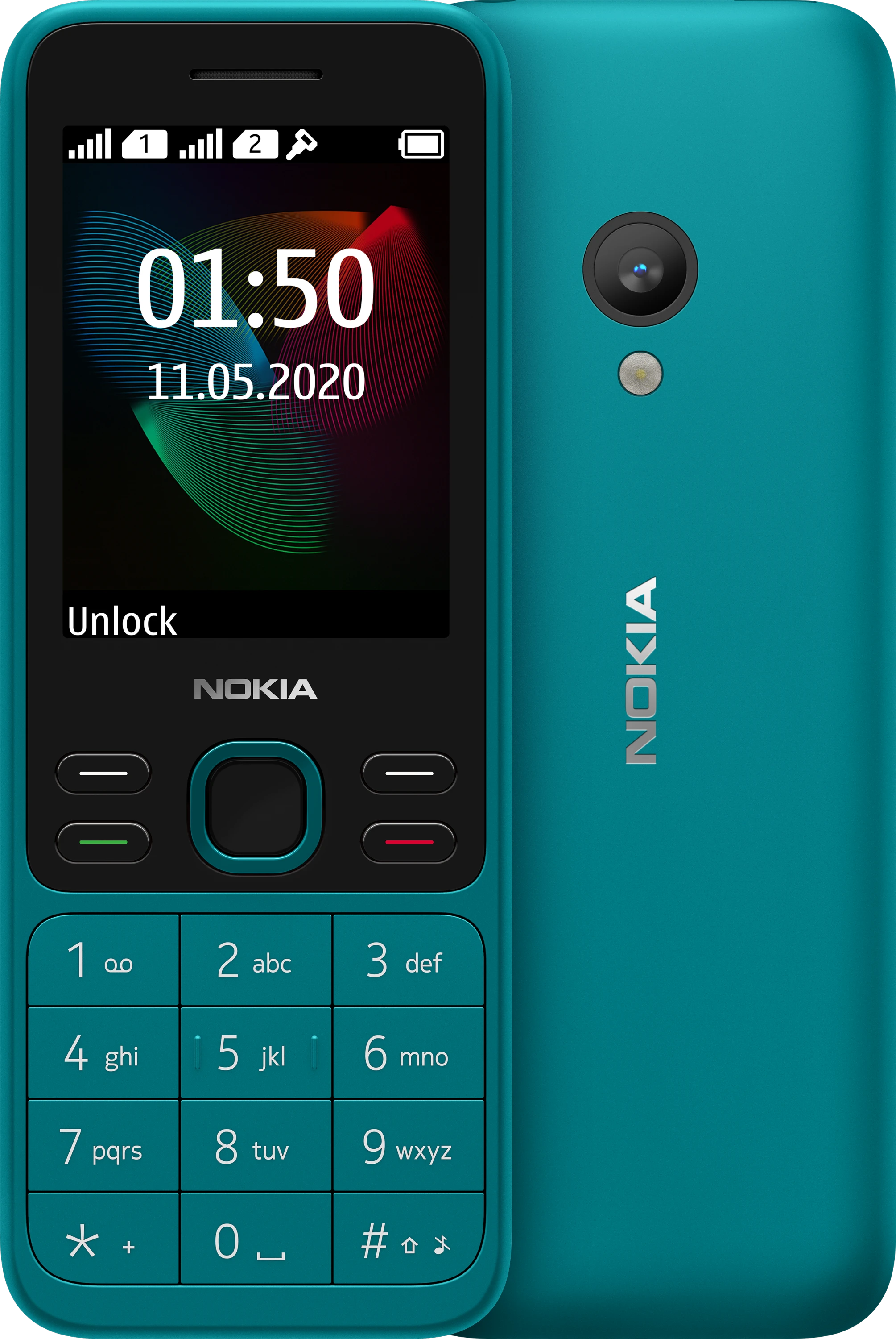 Nokia 150 (2020) Dual Sim, зелёный