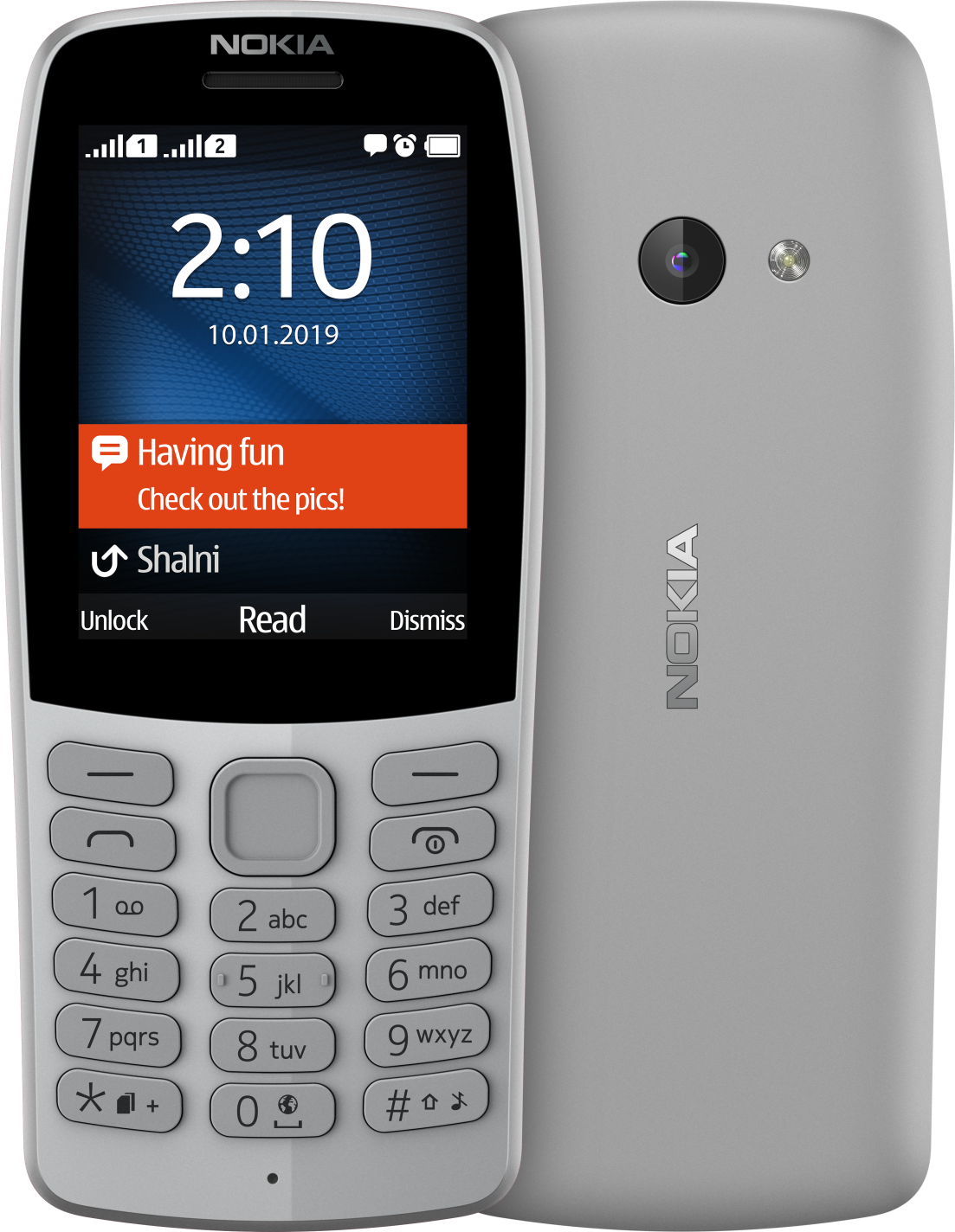 Nokia 210 Dual Sim, белый