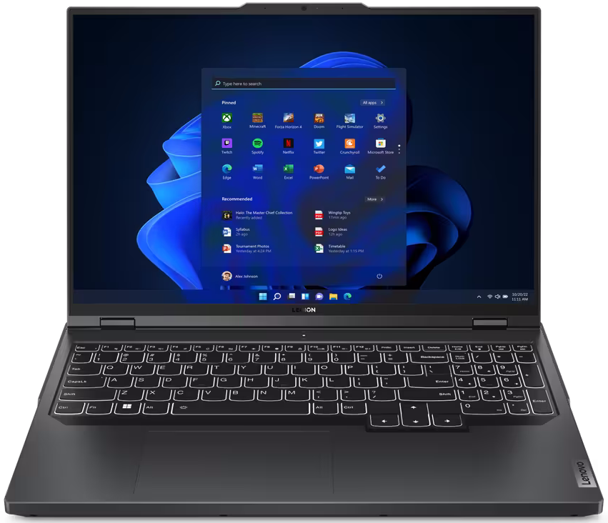 Ноутбук Lenovo Legion Pro 5 16IRX8 (82WK00M7US) Intel Core i9-13900HX/NVIDIA GeForce RTX 4060/16"/2560x1600/32 GB/1 TB SSD