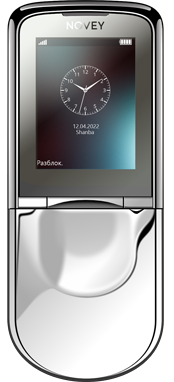 Novey N880 Dual Sim, серебристый