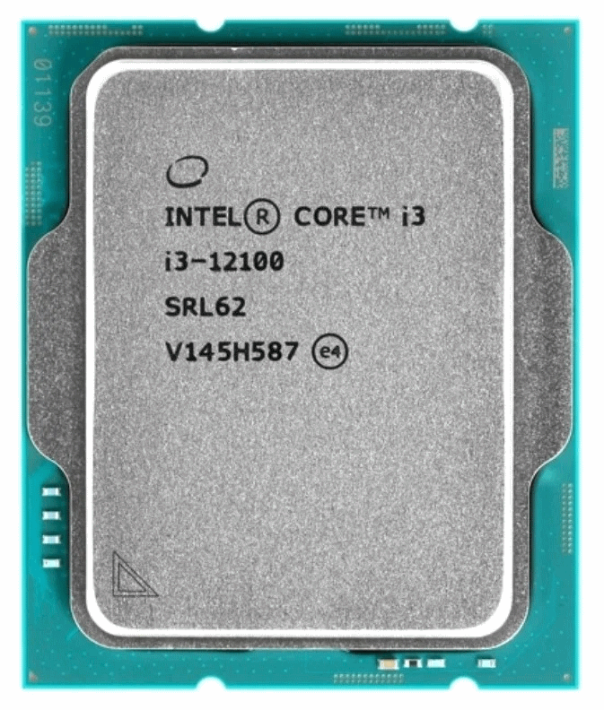 Процессор Intel Core i3-12100 LGA1700, 4 x 3300 МГц
