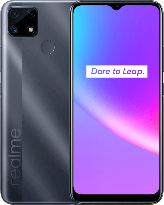Realme C25 4/128 GB, чёрный