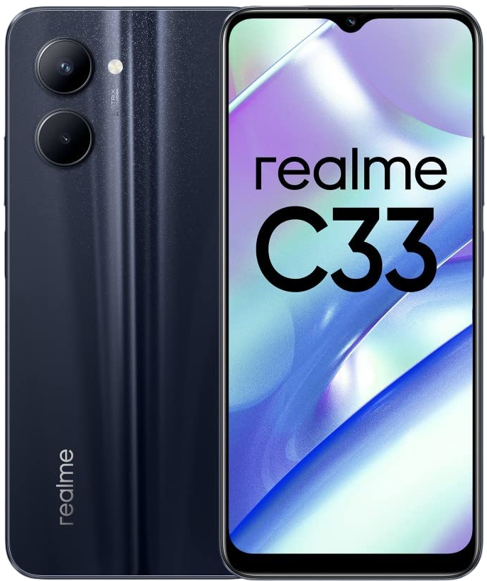 Realme C33 4/64 GB, черный 