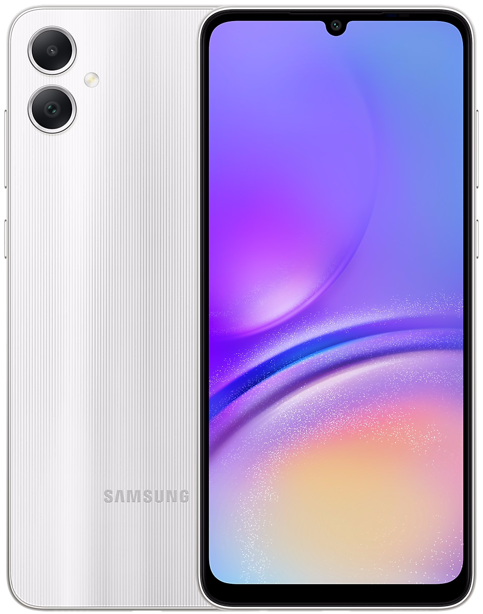 Samsung Galaxy A05 6/128, серебристый