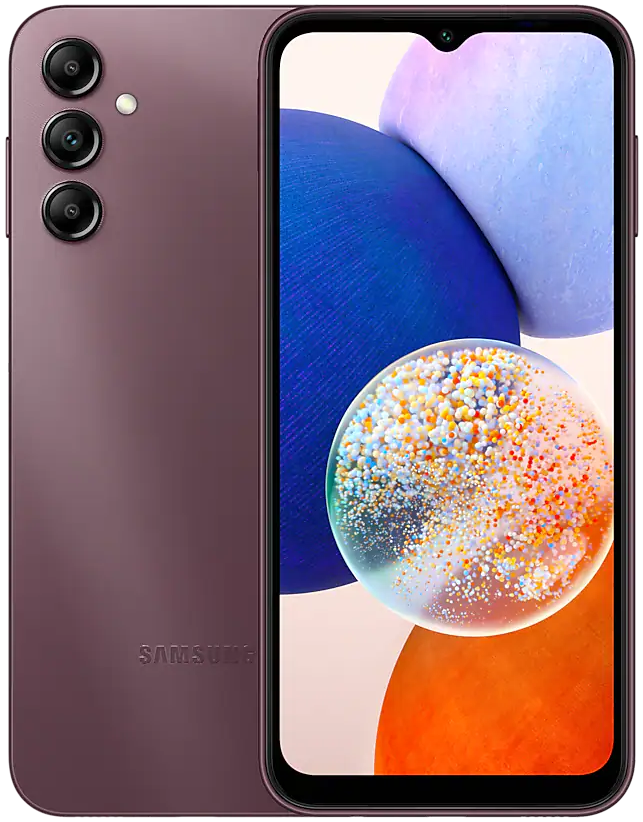 Samsung Galaxy A14 4/128 GB, бордовый 