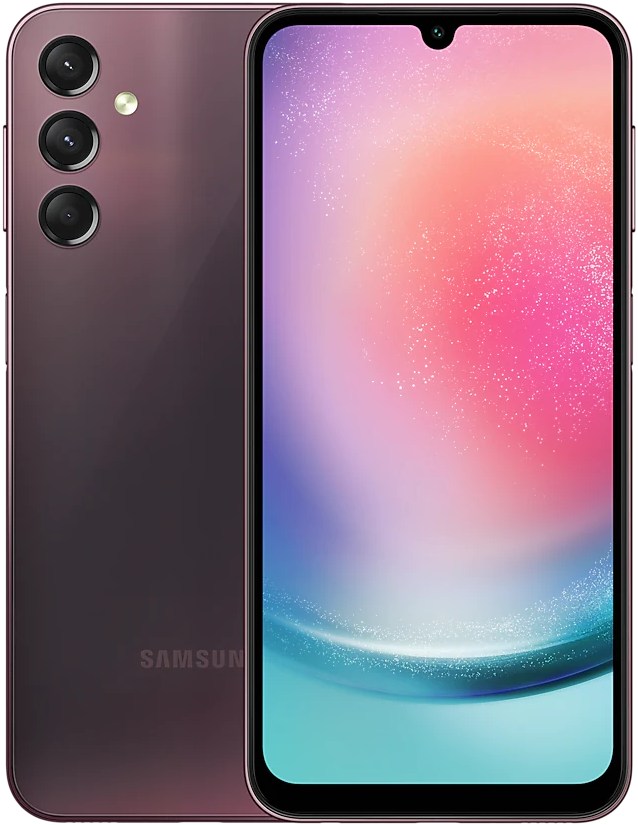 Samsung Galaxy A24 8/128 GB, бордовый