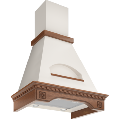 Вытяжка Elikor Бельведер Флореале 60П-650-П3Д Beige/Beech/Walnut