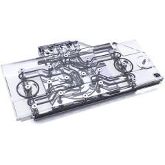 Водоблок для видеокарты Alphacool Eisblock Aurora Acryl GPX-N RTX 3090/3080 Ventus with Backplate (11937)