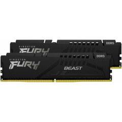 Оперативная память 32Gb DDR5 5600MHz Kingston Fury Beast (KF556C40BBK2-32) (2x16Gb KIT)