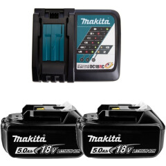 Аккумулятор Makita 191L74-5, 2 шт. + зарядное устройство