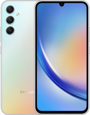 Samsung Galaxy A34 5G 8/256 GB, серебристый