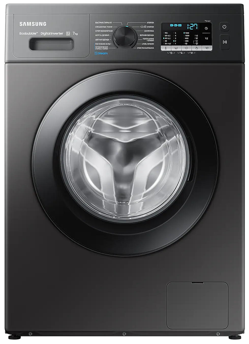 Стиральная машина Samsung WW70AG5S21CXLD 7 кг, серый