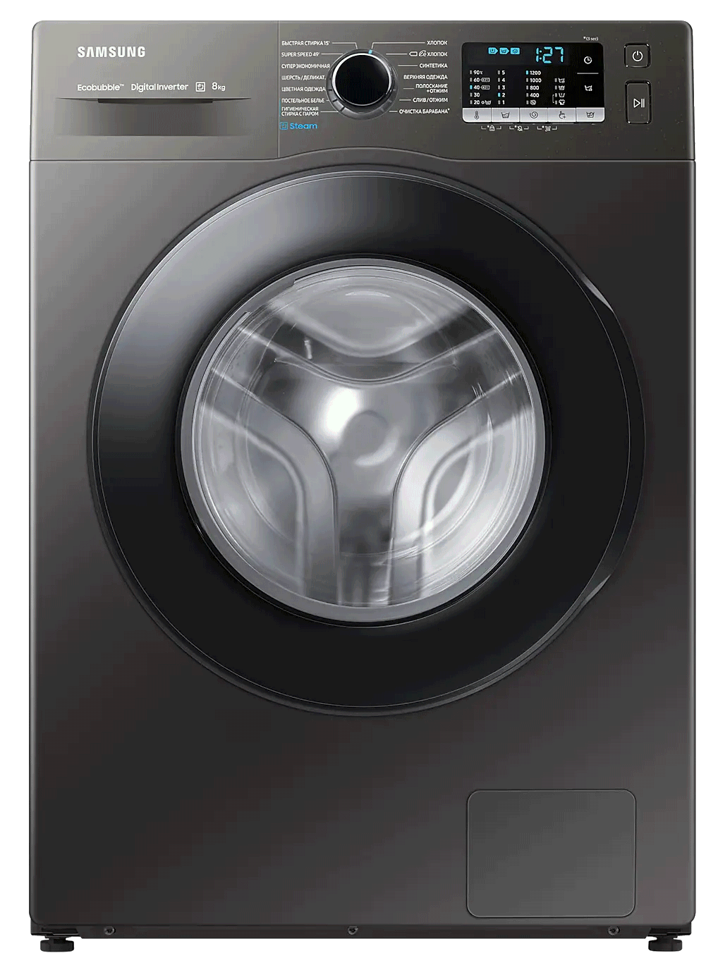 Стиральная машина Samsung WW80AGAS22AXLD, 8кг