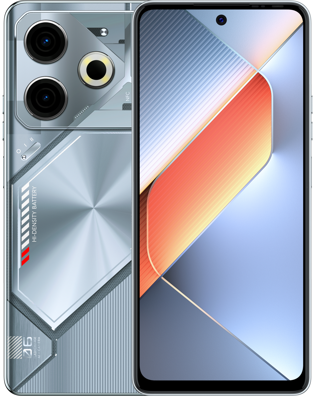 Tecno Pova 6 Neo 8/256 GB, серебристый