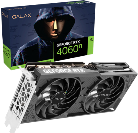 Видеокарта Galax GeForce RTX 4060 Ti 8 ГБ OC (46ISL8MD8COC)