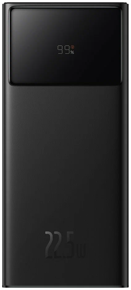 Внешний аккумулятор Baseus Star-Lord Digital Display Fast Charge Power Bank 20000mAh 22.5W, черный