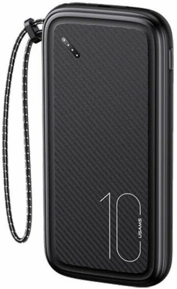 Внешний аккумулятор Power Bank USAMS US-CD151 10,000 mAh, чёрный