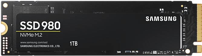 Внутренний SSD накопитель Samsung 980 NVMe M.2 1TB