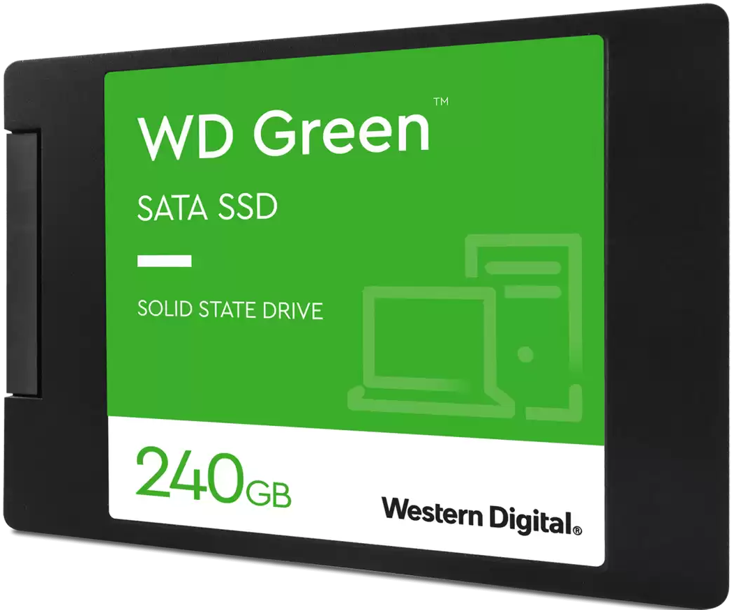 Внутренний SSD накопитель WD green solid state drive WDS240G3G0A, 240GB