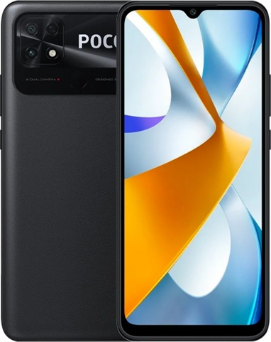 Xiaomi Poco C40 4/64 GB, чёрный