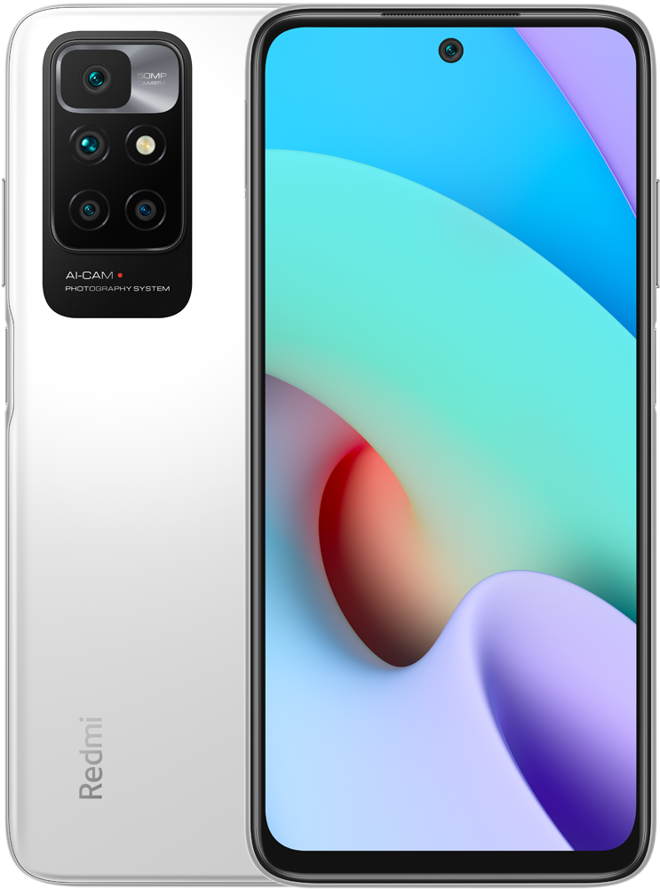 Xiaomi Redmi 10 4/128 GB, белый