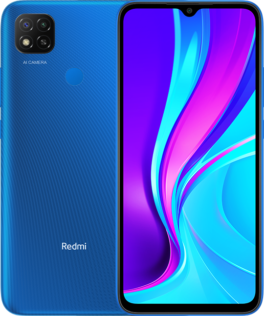 Xiaomi Redmi 9C NFC 3/64 GB, синий