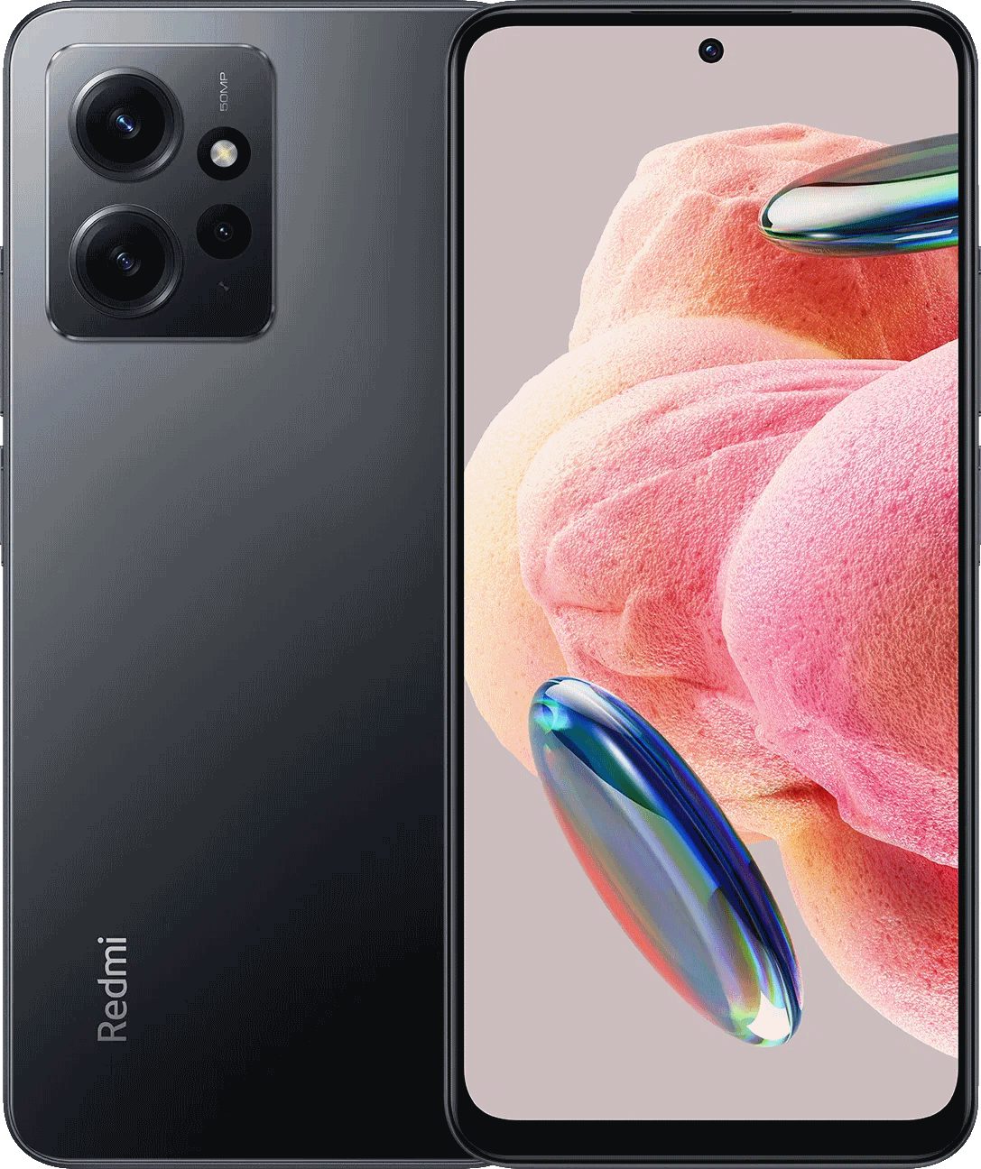 Xiaomi Redmi Note 12 4G 8/128 GB, черный