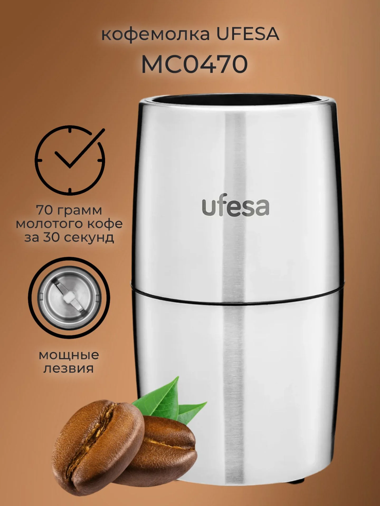 Кофемолка Ufesa MC0470