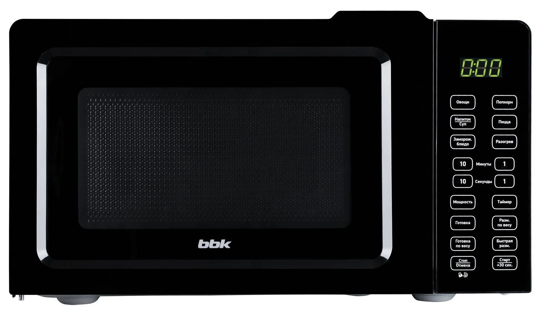 Микроволновая печь - СВЧ BBK 17MWS-786S/B черный