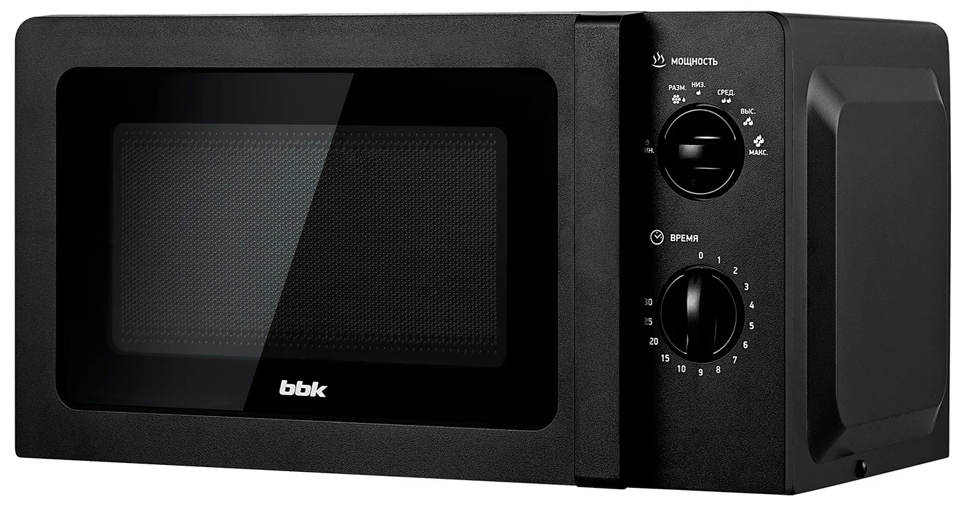 Микроволновая печь - СВЧ BBK 20MWS-760M/B, черный