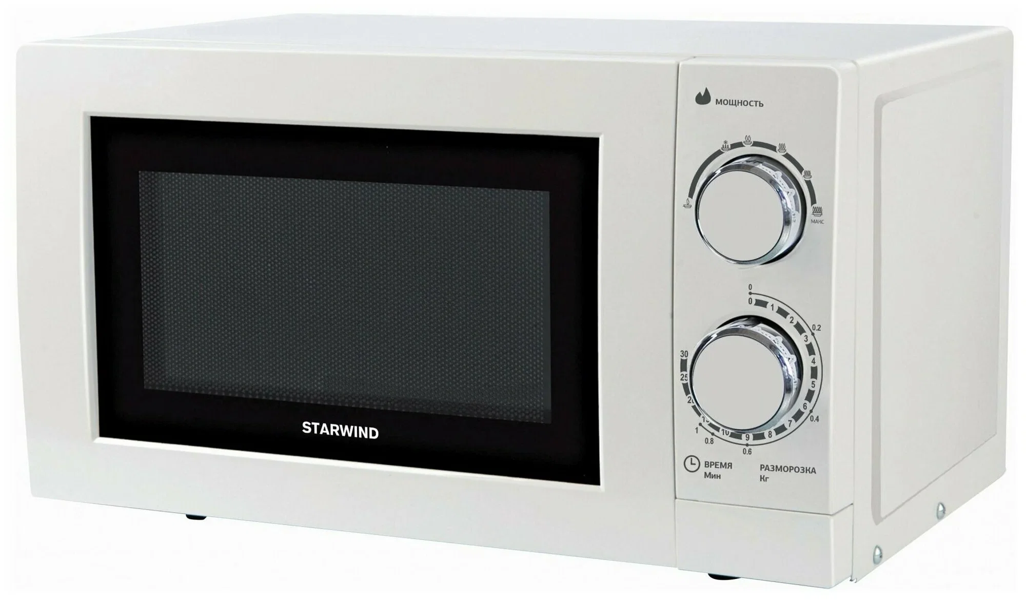 Микроволновая печь - СВЧ BBK 20MWS-777M/W, белый