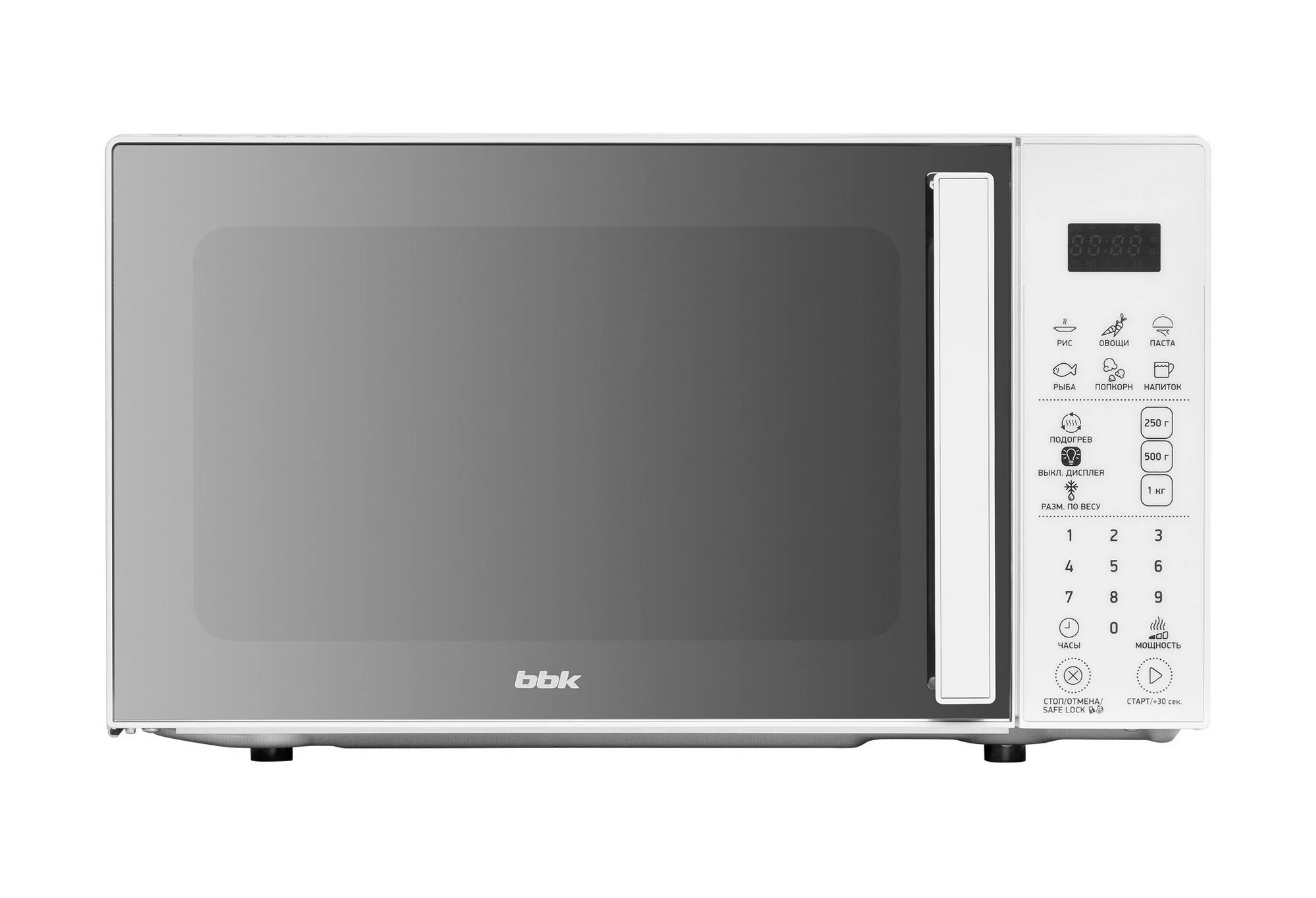 Микроволновая печь - СВЧ BBK 20MWS-805S/W, белый