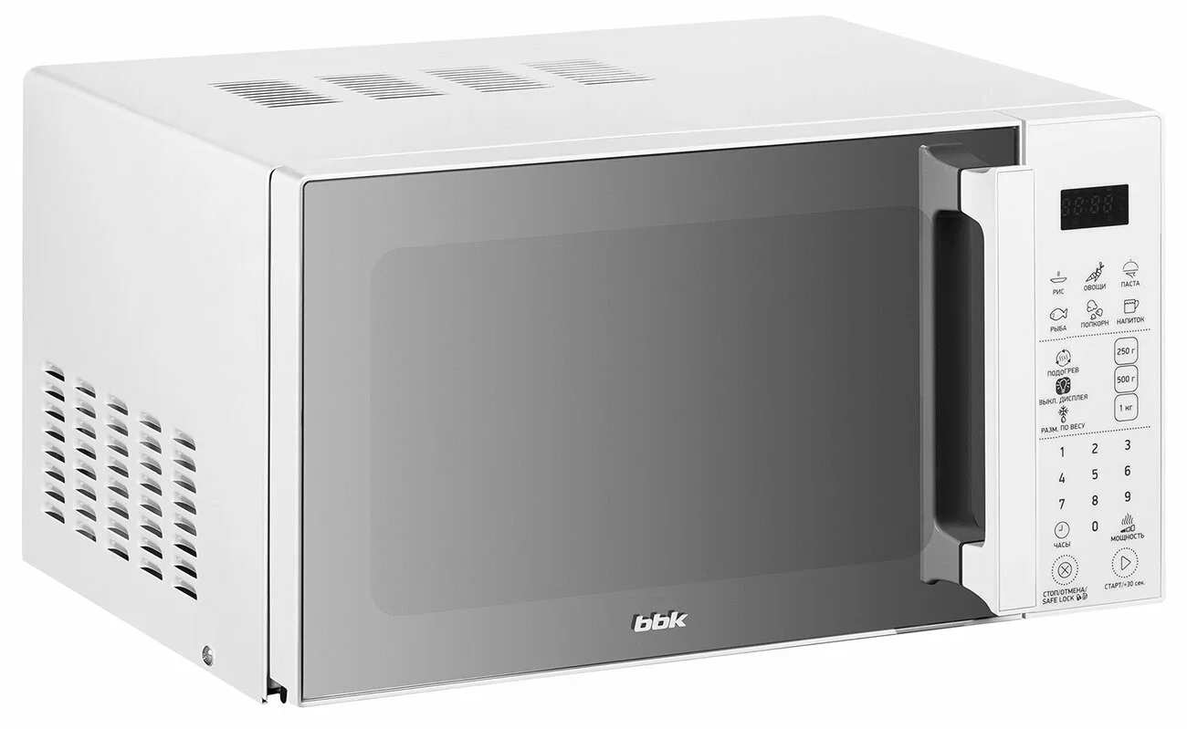 Микроволновая печь - СВЧ BBK 20MWS-805S/W, белый