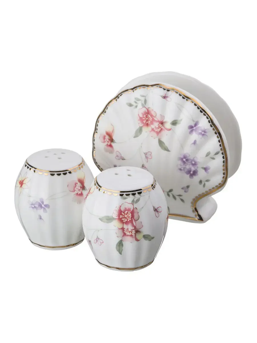 НАБОР ДЛЯ СПЕЦИЙ LEFARD "FLORAL" 3 ПР. 5,5*6 СМ (КОР=40НАБ.)