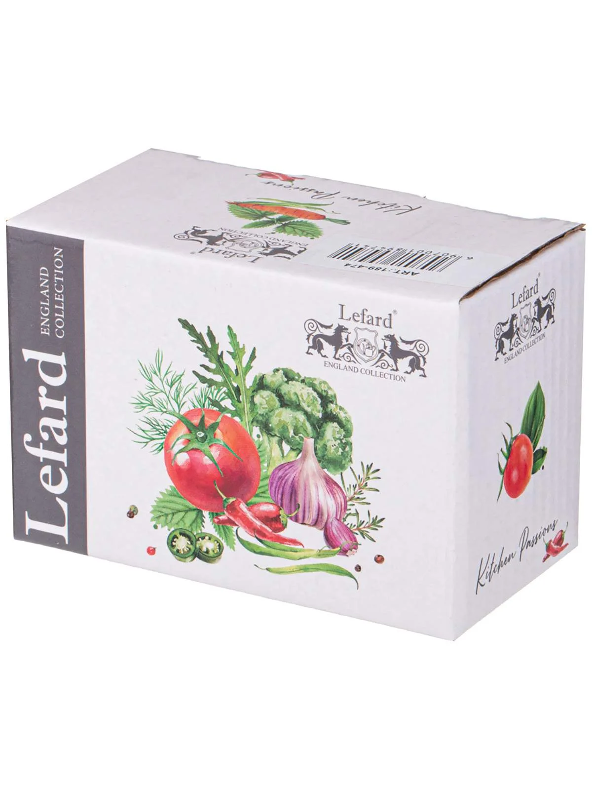 НАБОР ДЛЯ СПЕЦИЙ LEFARD "KITCHEN PASSIONS" 2 ШТ. 4,8*4,8*6,4 СМ (КОР=72НАБ.)