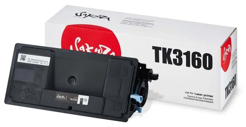 Картридж Sakura SATK3160 для Kyocera Mita ECOSYS p3045dn/ p3050dn/ p3055dn/ p3060dn,СКИДКА 50%!!!