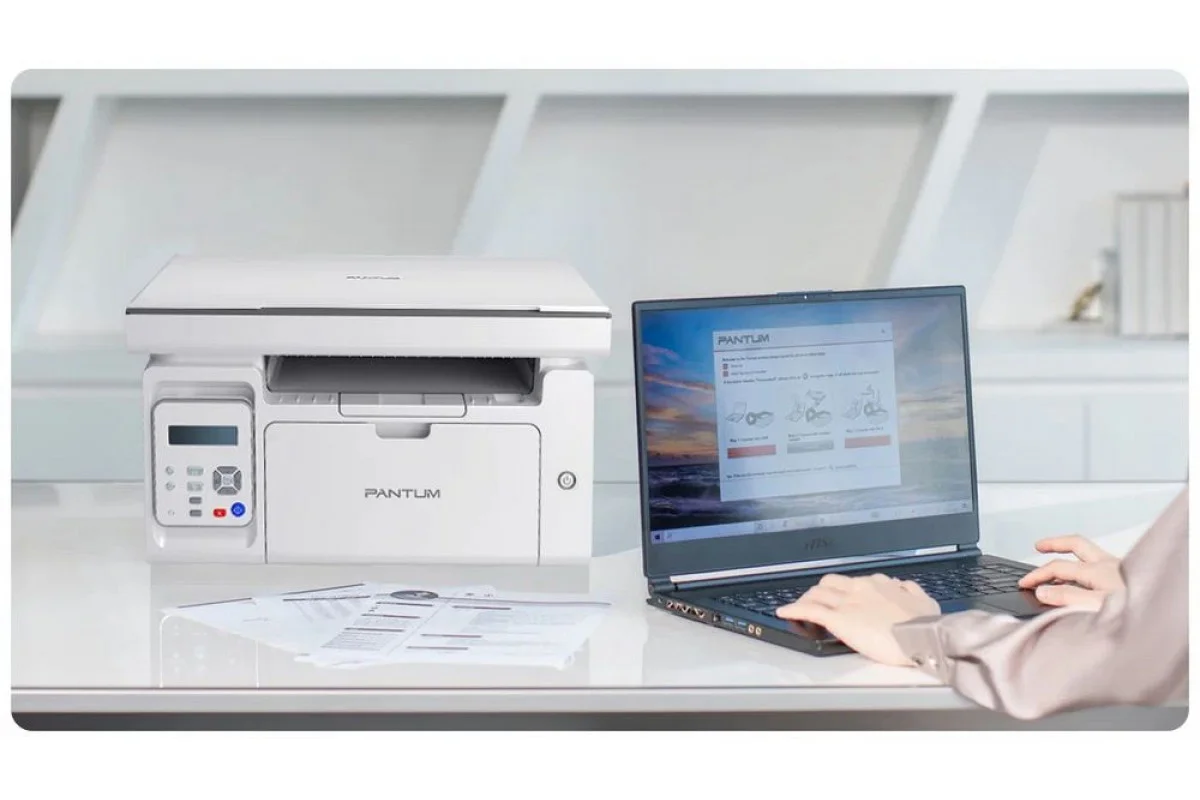 МФУ Pantum M6507W, A4, WiFi, лазерное, ч.б., копир/принтер/сканер, 22 стр/мин, 1200×1200 dpi, 128Мб