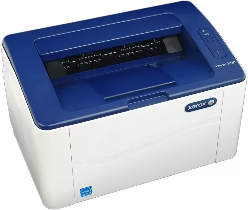 Принтер лазерный Xerox Phaser 3020 (P3020BI#), A4, ч/б, печ. до 20 стр/мин., 1200 x 1200 dpi, USB, W